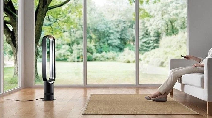 Ventilador de torre Dyson AM07 2025 blanco/plateado