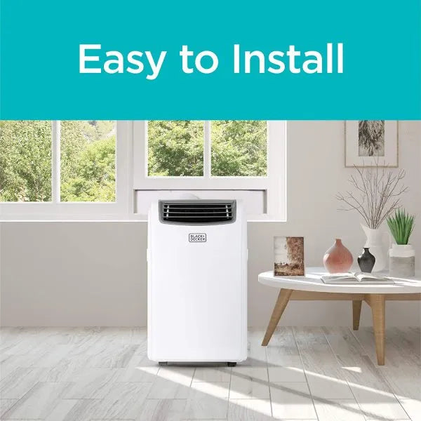 Climatizador portátil 2025 de 14 000 BTU con función de calefacción y mando a distancia, blanco