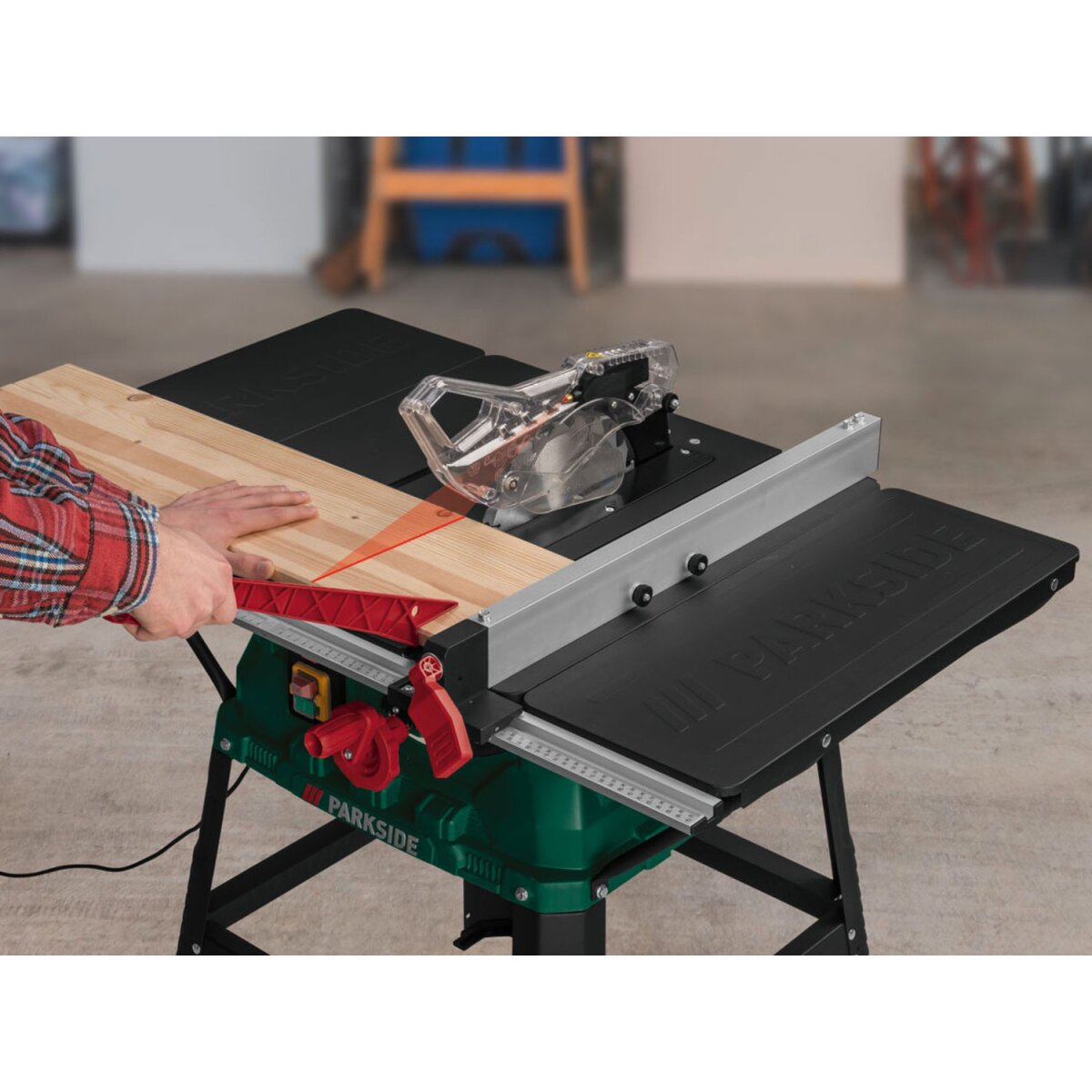 PARKSIDE® Sierra circular de mesa »PTKS 2000 H5«, 2000 W, con guía láser - Artículo de segunda mano como nuevo