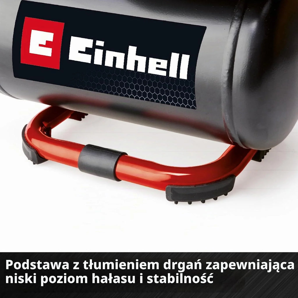 Einhell Kompresor akumulatorowy TE-AC 18/75 Li OF-Solo Power X-Change (18 V, maks. 8 bar, 5 l zbiornik, moc ssania 75 l/min, 2 manometry, bezolejowy, bez akumulatora)