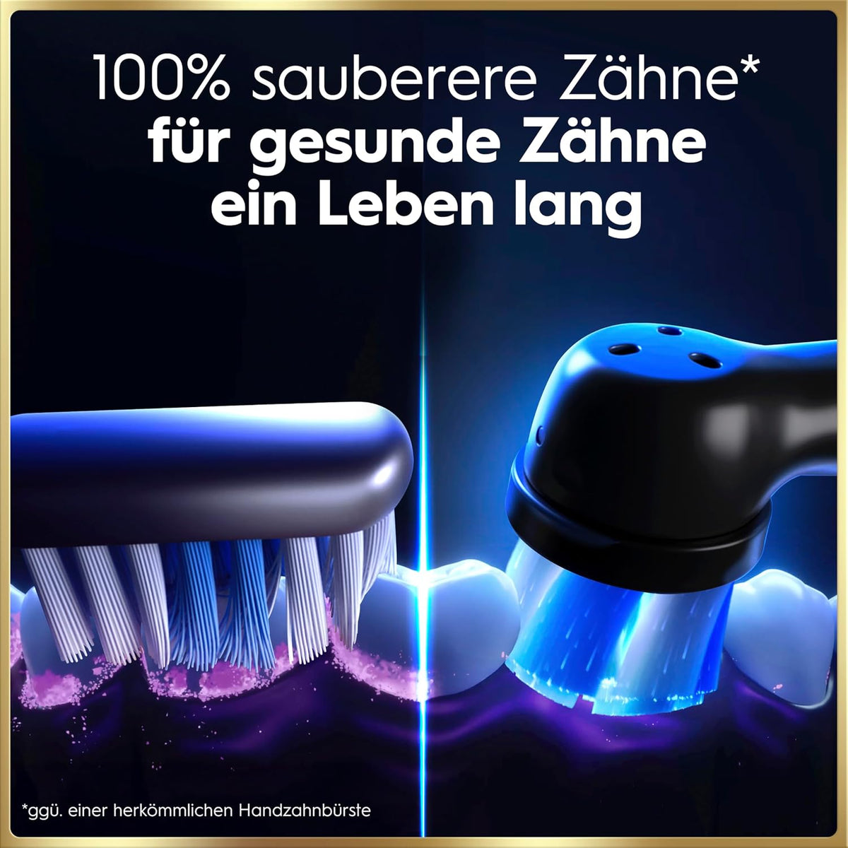 Cepillo de dientes eléctrico Oral-B iO Series 9, incluye 1 cabezal, 7 modos de cuidado bucal, ganador del test CHIP (11/25), diseñado por Braun, azul oscuro
