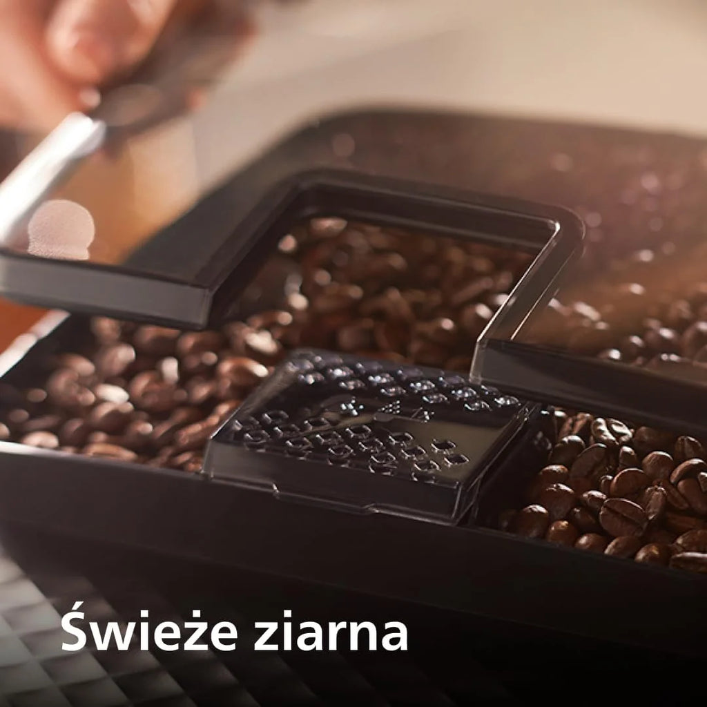 Philips Automatyczny Ekspres do Kawy 2200, Ceramiczny Młynek, Matowa Czerń
