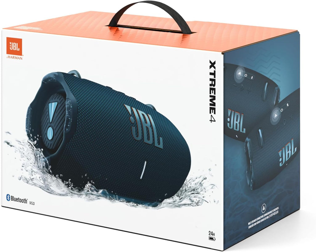 Altavoz JBL Xtreme 4 en camuflaje – Altavoz Bluetooth portátil con graves profundos, mejora de sonido por IA y batería externa integrada – Resistente al agua y al polvo – 24 horas de autonomía
