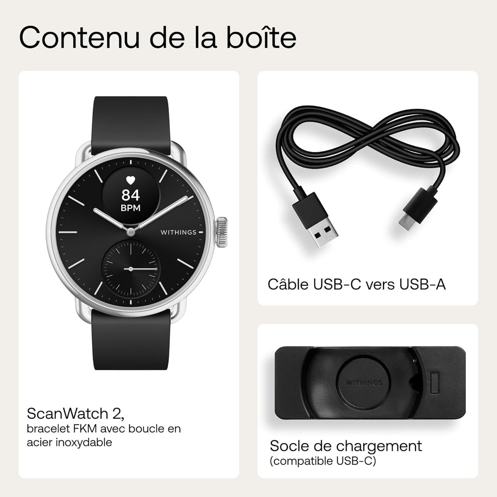 WITHINGS ScanWatch 2 Reloj inteligente