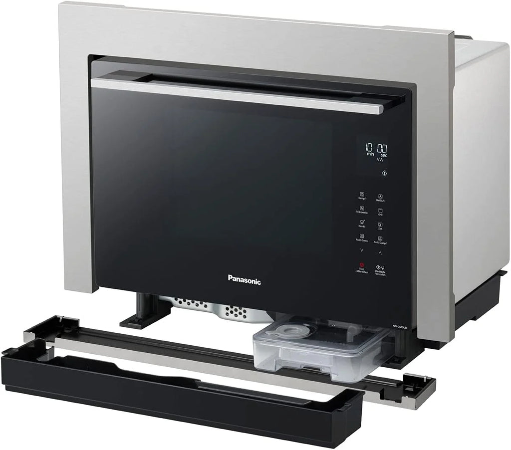 Panasonic NN-TK81LCSCP zestaw do zabudowy kuchenka mikrofalowa NN-CS88, wykończenie ze stali nierdzewnej