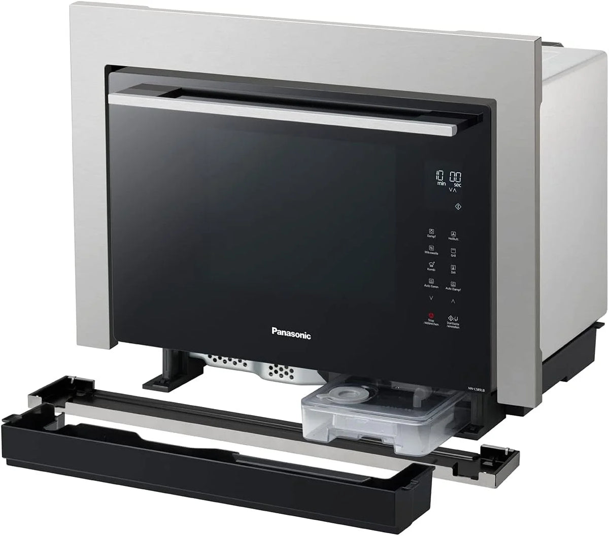 Panasonic NN-TK81LCSCP zestaw do zabudowy kuchenka mikrofalowa NN-CS88, wykończenie ze stali nierdzewnej