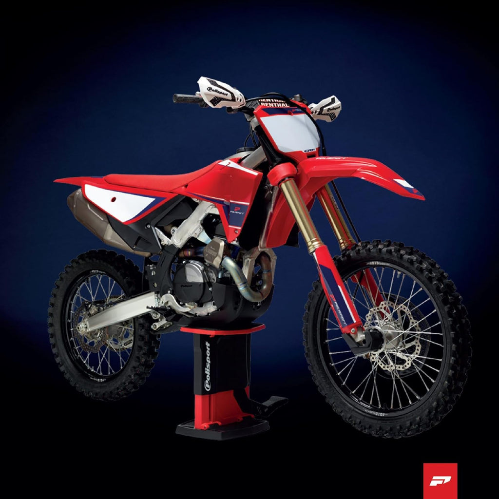 POLISPORT 91617 - Kit de restyling para Honda CRF 250R 22'-24' y CRF 450R 21'-24' – Calidad y durabilidad garantizadas, color rojo