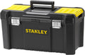 Caja de herramientas STANLEY Essential (19 pulgadas), solución de almacenamiento duradera con bandeja extraíble y organizadores, caja de herramientas portátil, para el almacenamiento de piezas y herramientas, STST1-75521