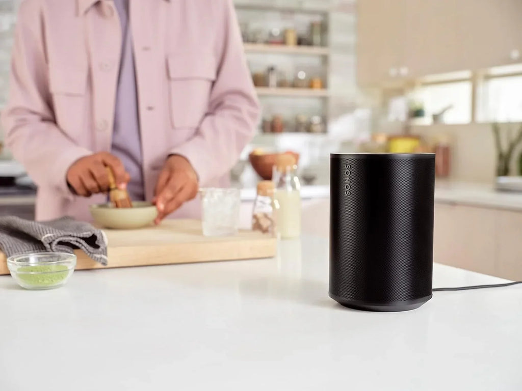 Sonos Era 100 | Altavoz inteligente con Wi-Fi, Bluetooth, compatible con Alexa - Negro