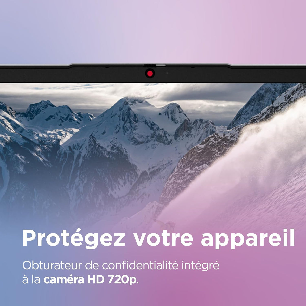 Lenovo IdeaPad 1 15AMN7 - Ordenador portátil 15.6'' FHD (AMD Ryzen 5 7520U, 16 GB RAM, 512 GB SSD, Gráficos AMD Radeon 610M, Windows 11 Home) Teclado francés AZERTY - Gris