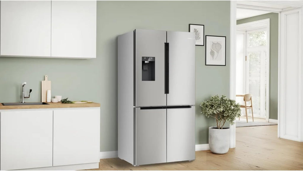Bosch KFD96APEA, Serie 6, Frigorífico americano, Independiente, 183 x 90,5 cm, 574 L, Inox
