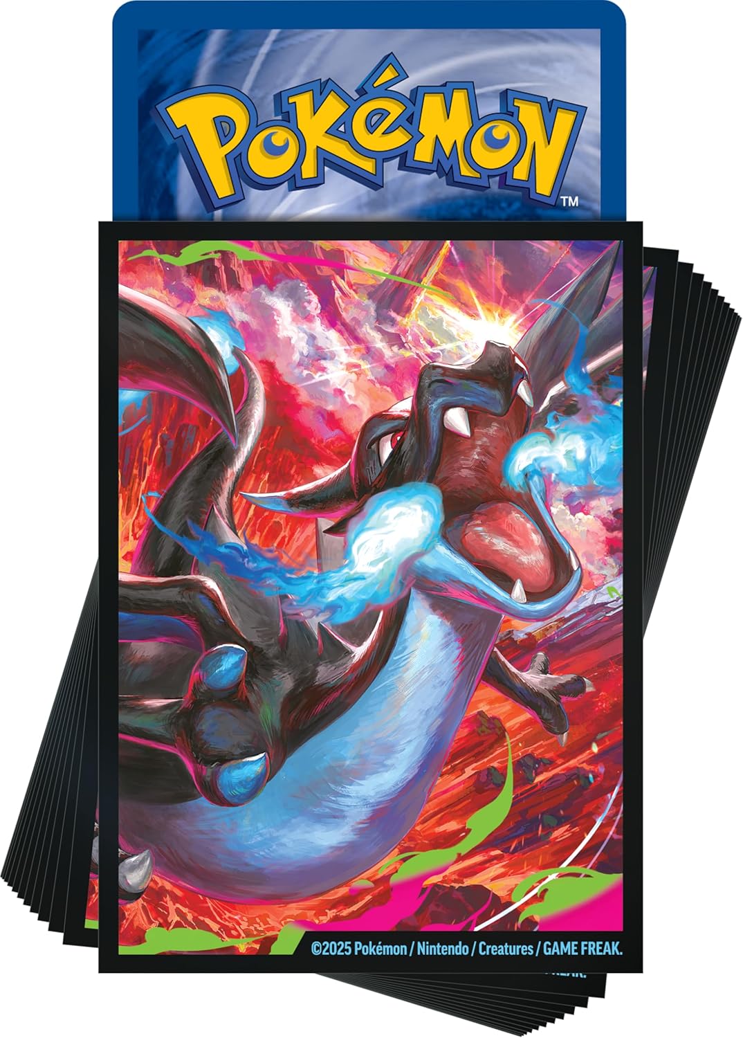 Pokémon: Colección Ultra Premium Mega Charizard X-ex de JCC Pokémon (dos cartas de promoción holográficas, 18 paquetes de mejora y accesorios premium)