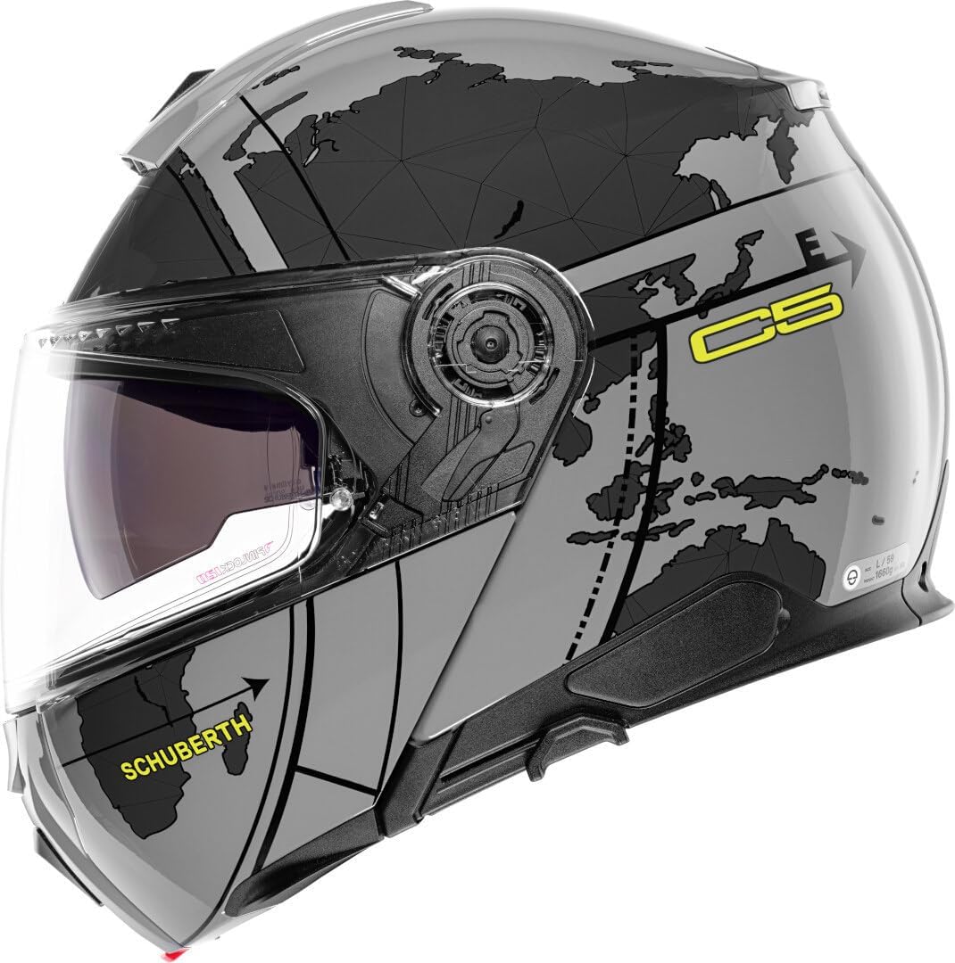 Casco modular SCHUBERTH C5 Gris 415910