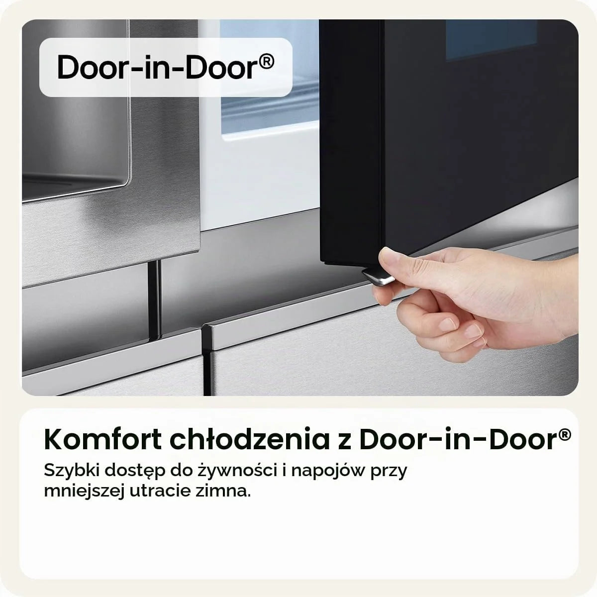 LG GSXE90MBDD Side by Side lodówka z InstaView Craft Ice | Door in Door in Door | Crushed Ice i dozownik wody EEK: klasa D | pojemność 628 litrów | przyłącze stałe | Total No Frost