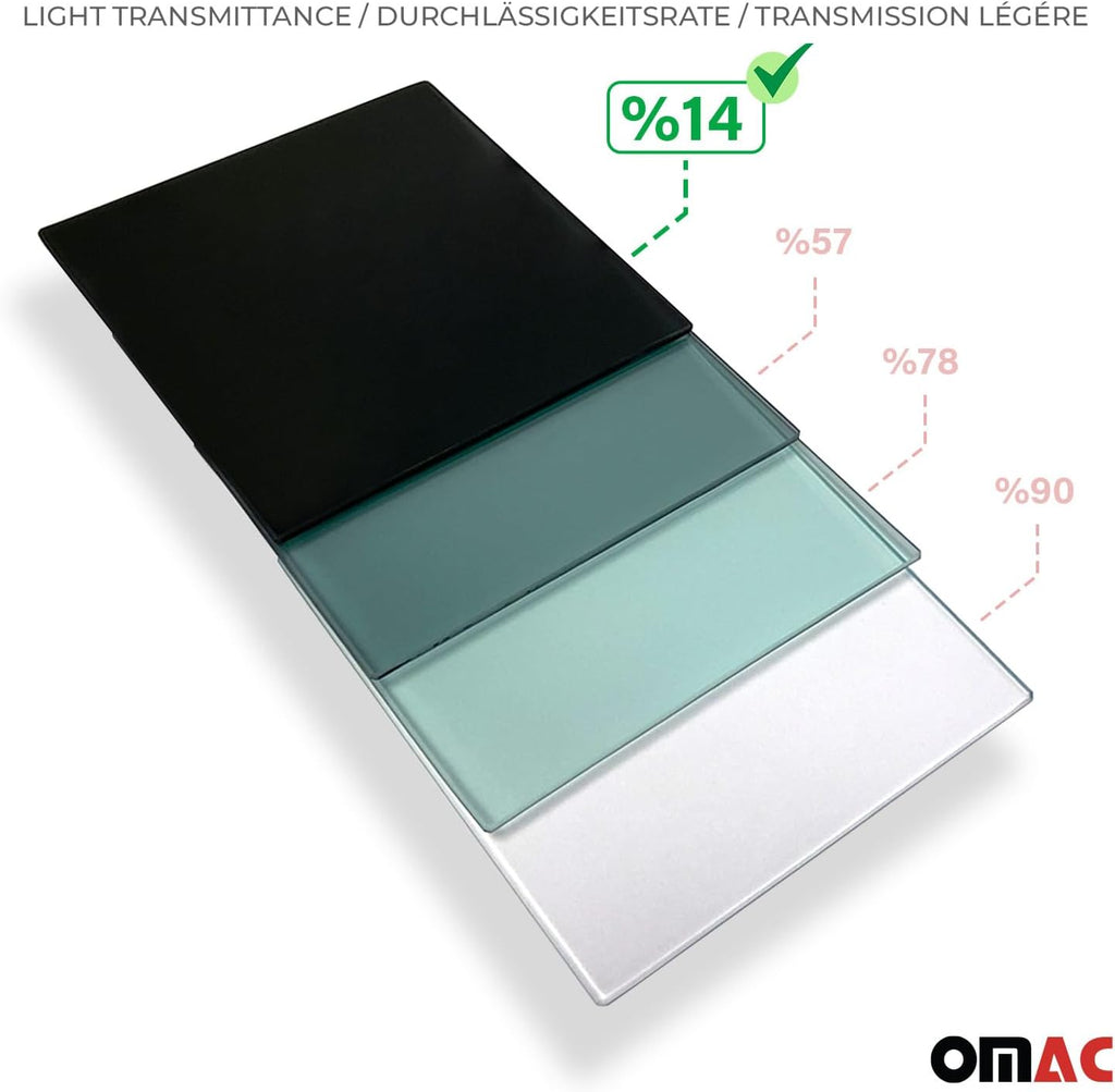 Cristal de puerta para Ford Transit Custom 2013-2024 L1 L2 delantero derecho corredera