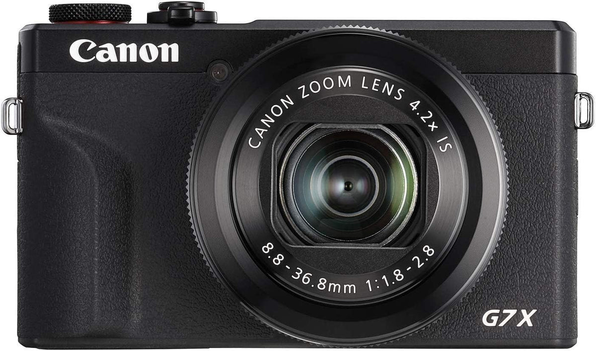 Canon PowerShot G7 X Mark III Negra – Cámara digital compacta 4K con conectividad Wi-Fi (3637C001)