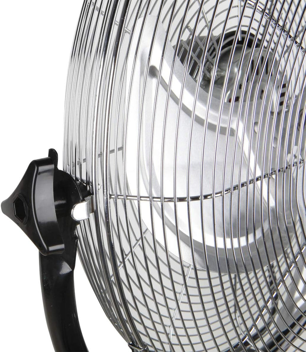 Orbegozo PWS 3050 - Ventilador industrial 2 en 1: ventilador de pie y de pared, función de oscilación, mando a distancia, 50 cm de diámetro, tres velocidades, altura ajustable hasta 140 cm, 120 W de potencia