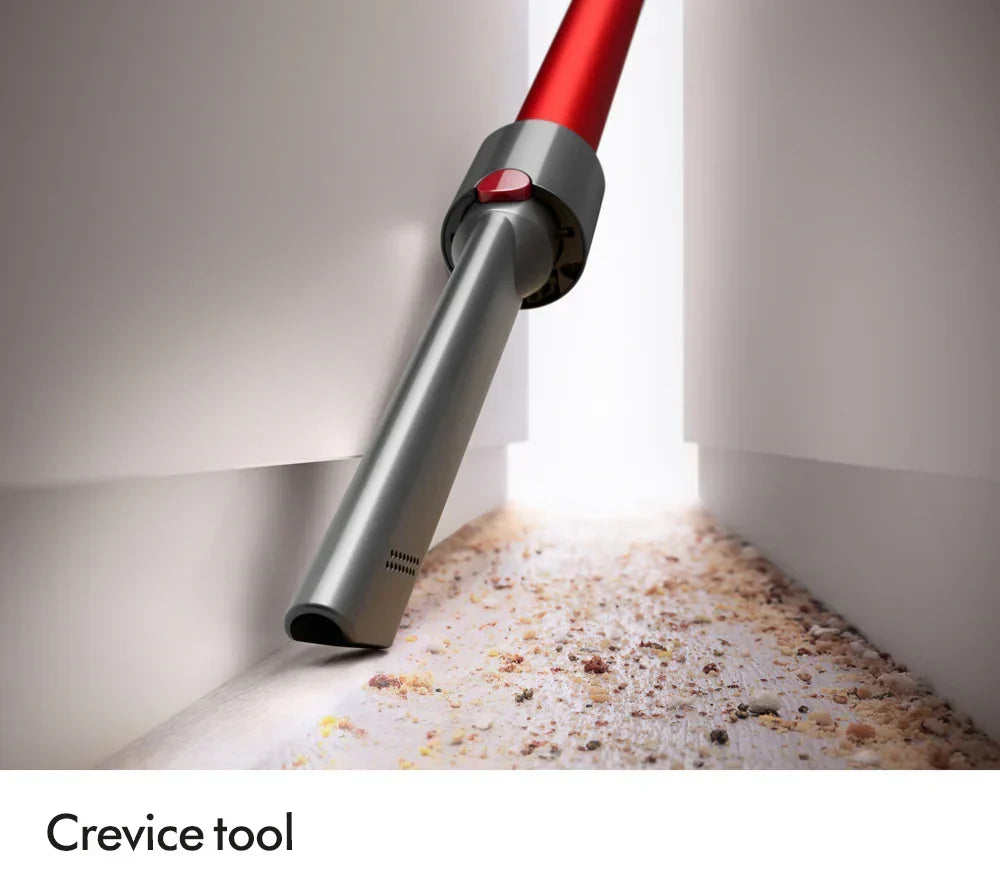 Aspiradora escoba inalámbrica Dyson V11 Extra 2026 – Hasta 60 minutos de autonomía – Acabado en níquel y rojo