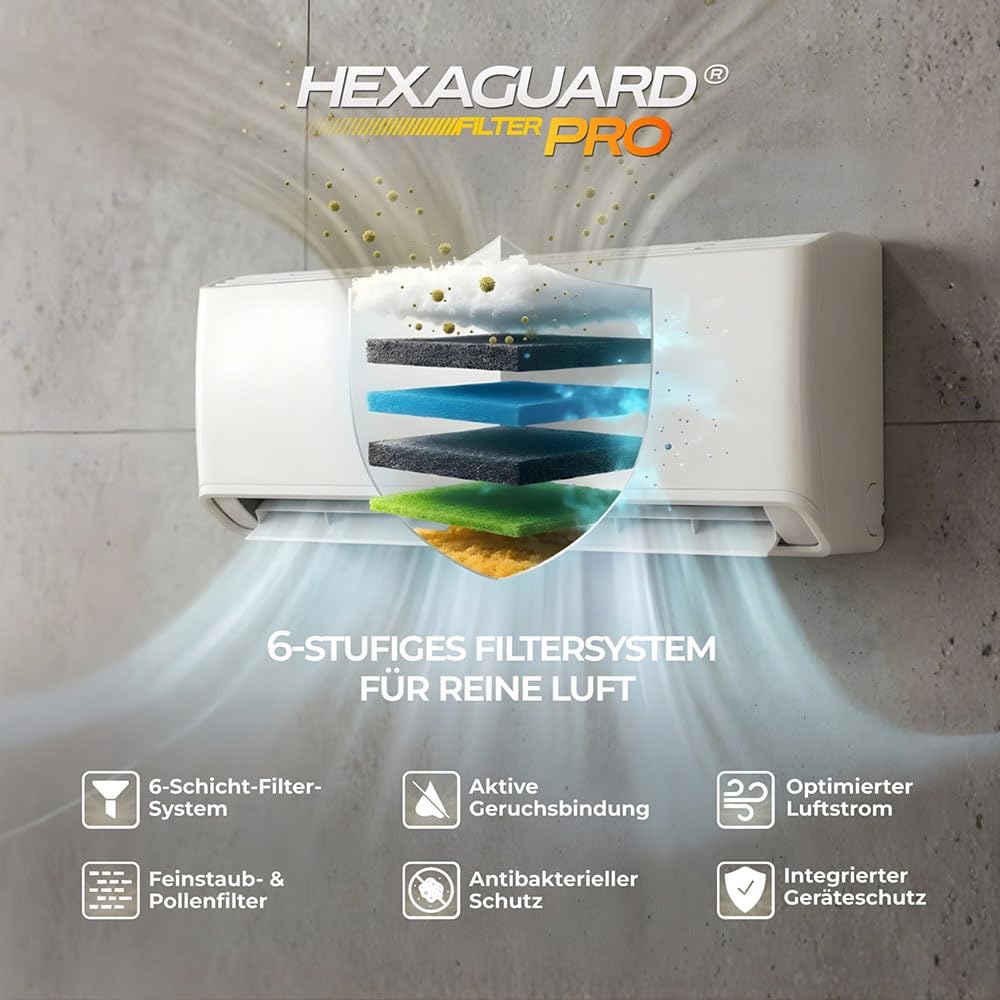Aire acondicionado split Kältebringer A+++ R290 12000 BTU (3,7 kW) - con función de calefacción, WiFi y App, hasta 60 m², muy silencioso, tubería de cobre de 5 m, refrigerante R290, material de montaje, soporte de pared