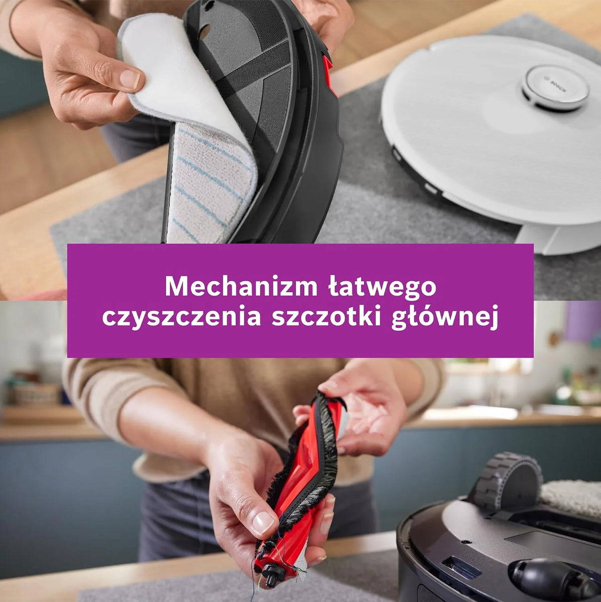 Bosch Spotless+ Robot sprzątający, BCRD1W, biały