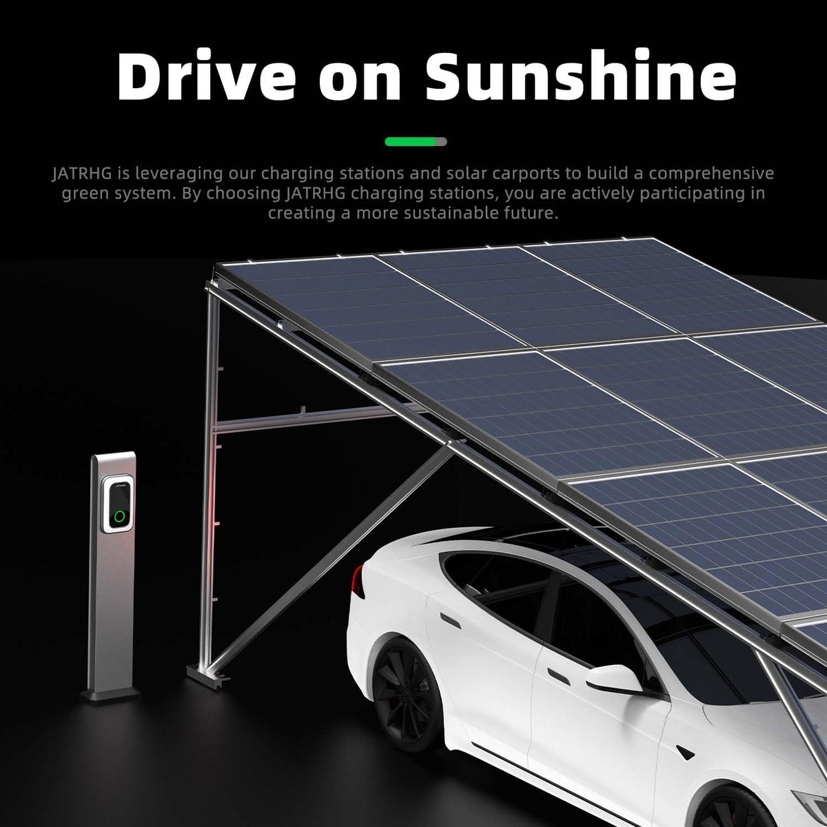 JATRHG S1 Estación de Carga para Vehículo Eléctrico 7kW 6M 32A Monofásica - Punto de Recarga Tipo 2 IEC 62196-2 - Cargador Rápido EV Wallbox