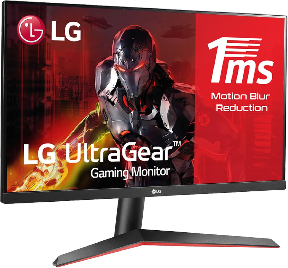 Monitor para PC LG 24MP60G-B Semi Gaming de 24" - Panel IPS con resolución FHD (1920x1080), 1ms MBR, 75Hz, NTSC 72%, AMD FreeSync, MBR, inclinable