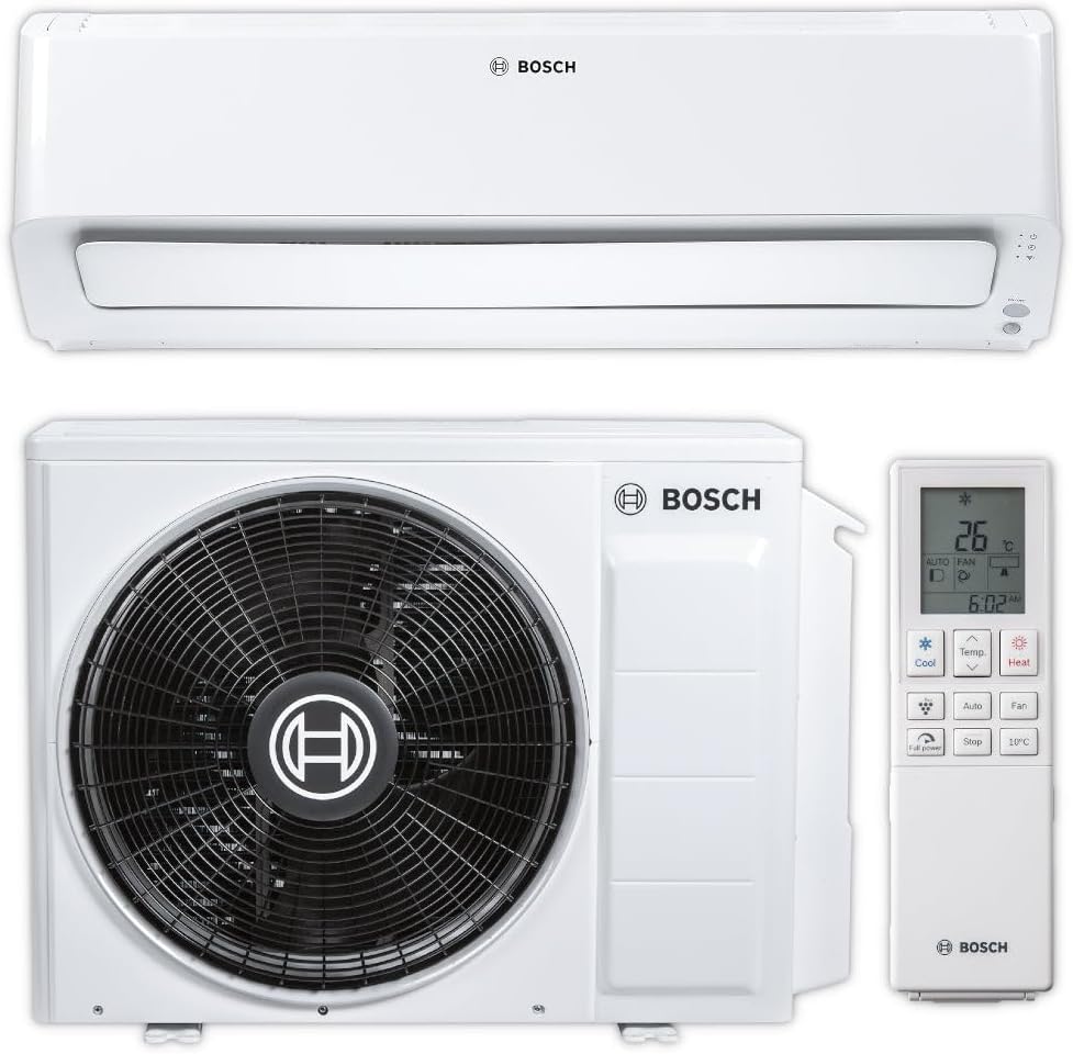 Set completo de aire acondicionado Split Bosch | CLC8001i 35 E | 3,5 kW | blanco | 7733701692
