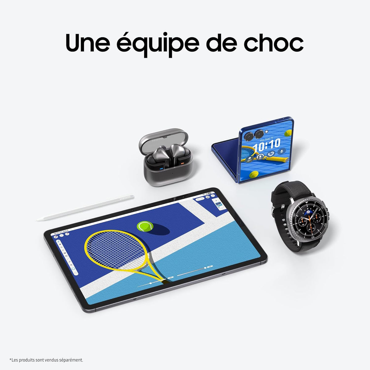 Samsung Galaxy Tab S11 11'' WiFi 128 GB, Tablette Android con Galaxy AI, Dex, Gris, S Pen y Cargador de Pared Rápido de 25 W incluido, Versión FR
