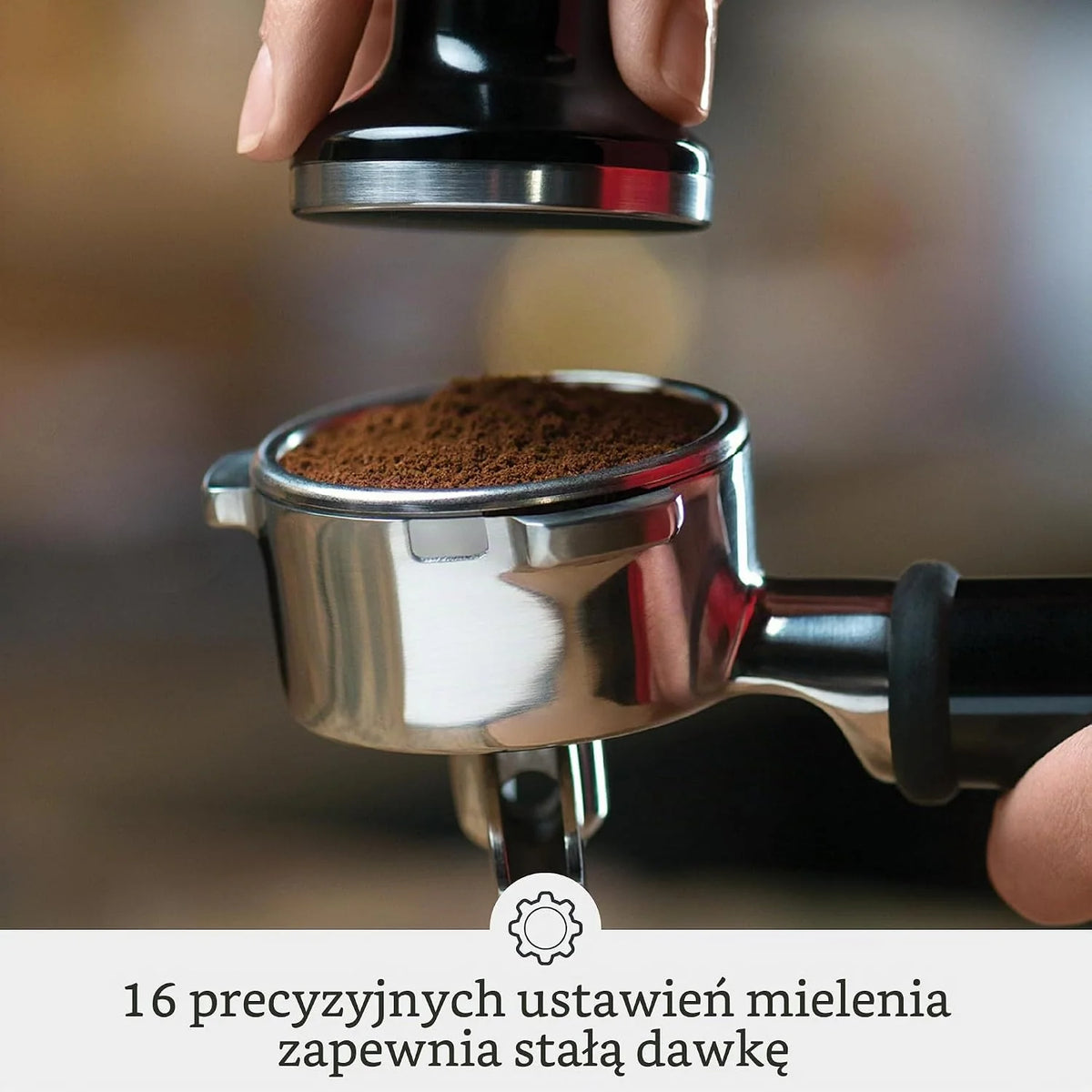 Sage - The Barista Express - Ekspres do kawy z ręcznym spieniaczem mleka - Automatyczne mielenie, indywidualna pianka mleczna - Szczotkowana stal nierdzewna, dzbanek do mleka z regulacją temperatury