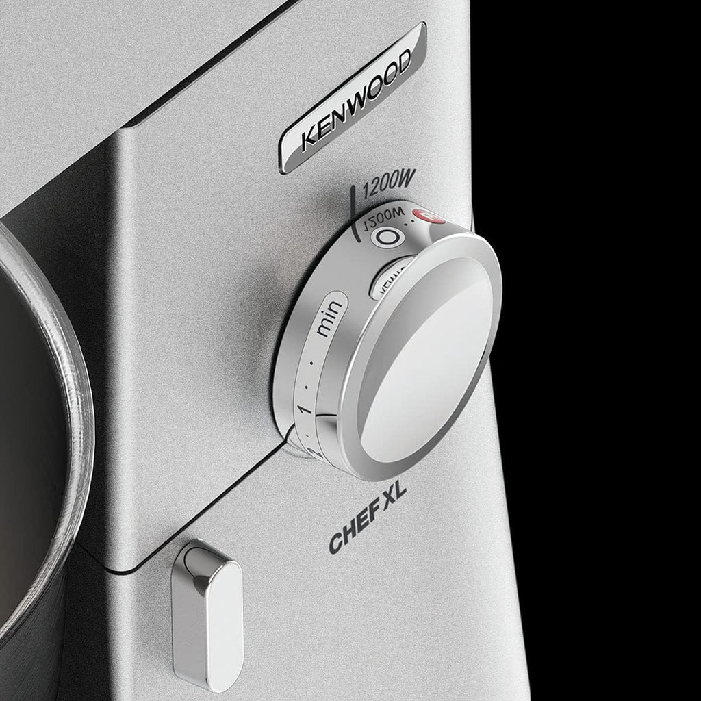 Kenwood KVL4100S Chef XL Robot Kuchenny, Stal Nierdzewna, 1200 W, 6.7 L, Srebrny