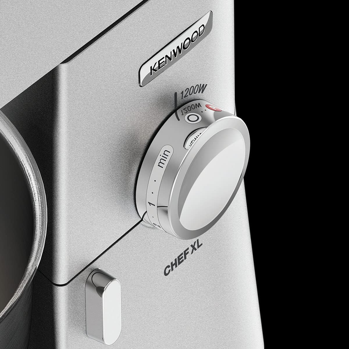 Kenwood KVL4100S Chef XL Robot Kuchenny, Stal Nierdzewna, 1200 W, 6.7 L, Srebrny