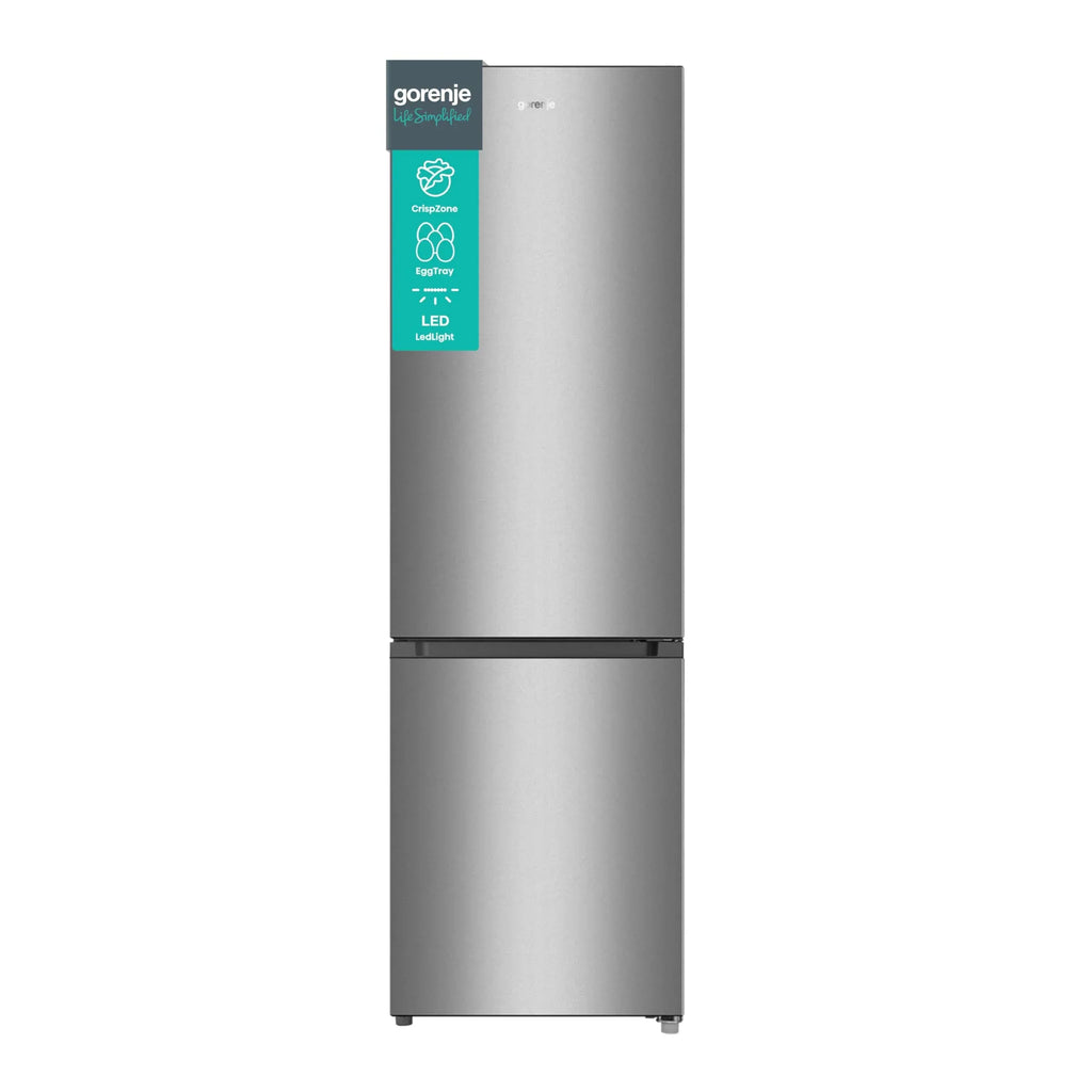 Frigorífico combi Gorenje RK 4182 PS4 180x55x55,7 cm, refrigeración 198 L, congelación 66 L, LED, 39 dB, gris, clase energética E