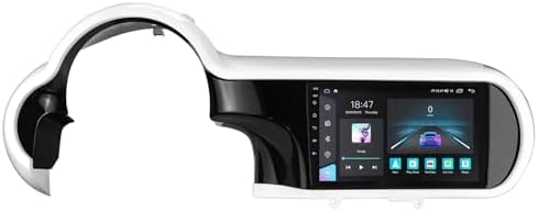 Autorradio Doble DIN de 9" Android 14 para Renault Twingo III (2014-2024) con Bluetooth, GPS, cámara de visión trasera AHD, controles al volante, H5 4G+64G