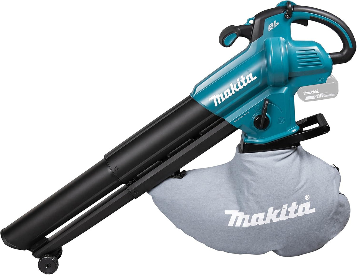 Soplador/aspirador de hojas a batería Makita DUB187Z 18V (sin batería, sin cargador)