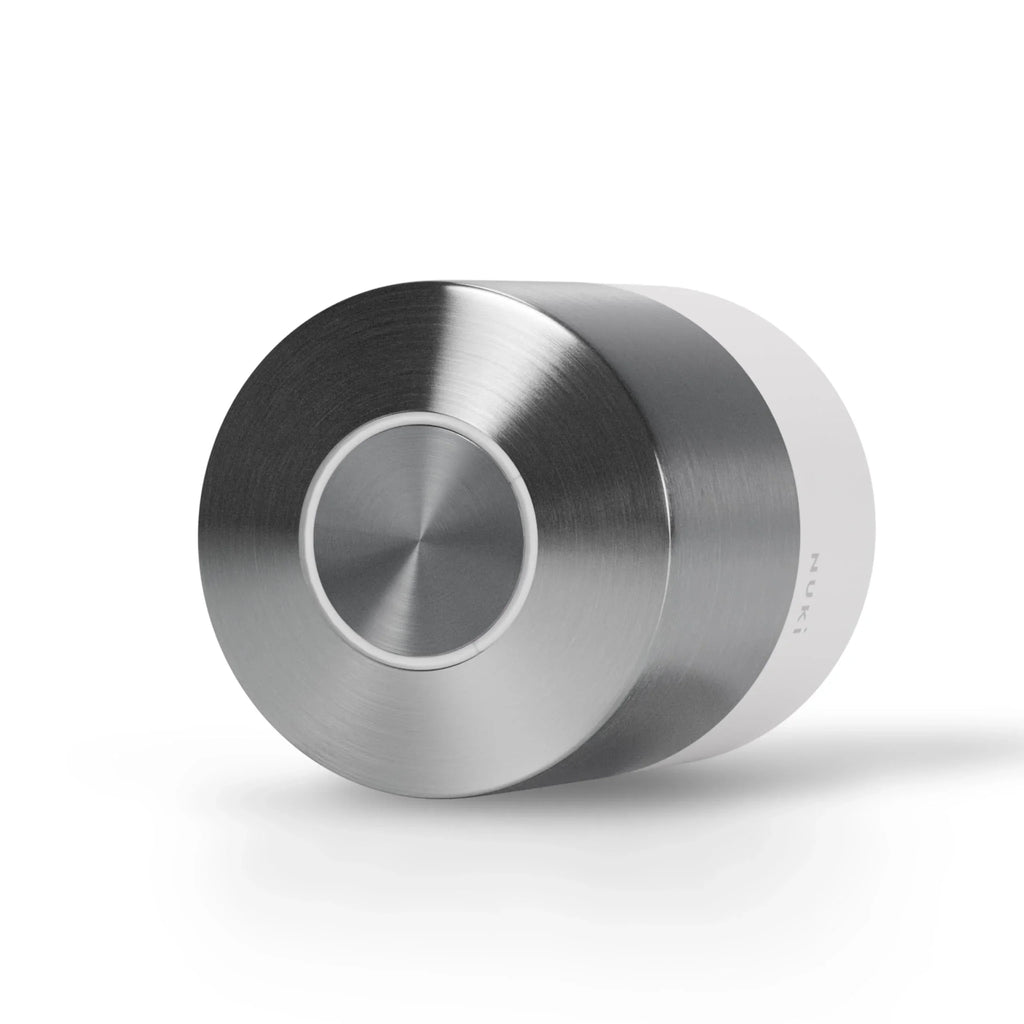 NUKI Smart Lock Pro con Bluetooth, Wi-Fi, Matter, Smart Home, acceso remoto, instalación sencilla sin cambiar el cilindro