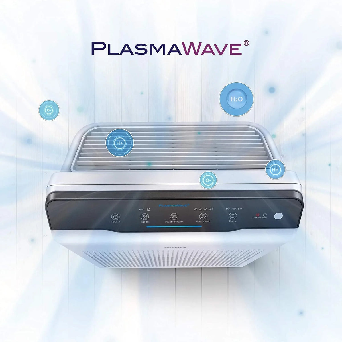 Winix Oczyszczacz powietrza WINIX ZERO. CADR 390 m³/h (do 99 m²), filtr HEPA H13, redukuje 99,999% wirusów, bakterii i alergii. Z technologią PlasmaWave
