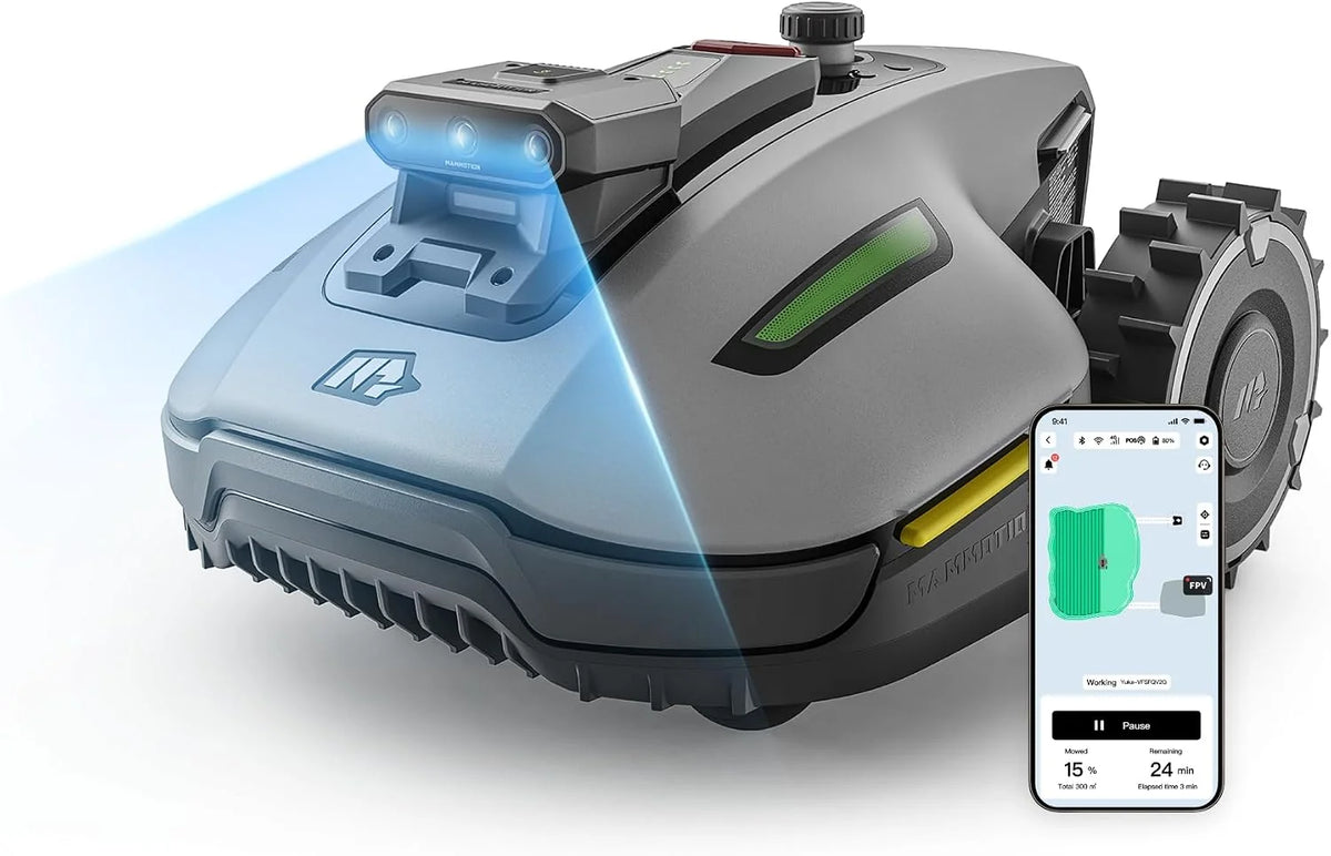 MAMMOTION YUKA mini 2 500 robot koszący bez przewodu, Zalec. 500 m²