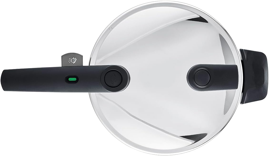 Set de olla a presión Fissler Vitaquick, 3 piezas (1 olla a presión 4,5 L + 1 sartén a presión 2,5 L - Ø 22 cm) – Inducción