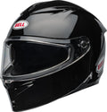 Casco de moto Bell Lithium Solid ECE, calota dinámica, visor solar integrado, forro EPS multidensidad, óptica de clase 1, tres tamaños de calota, pantalla Pinlock incluida. Color: negro, talla: S