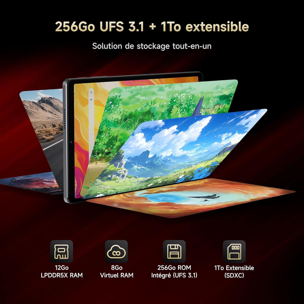 ALLDOCUBE iPlay 70 Mini Ultra - Tableta 8.8" - Snapdragon 7+Gen3 | Pantalla 2.5K 144Hz | 20+256GB+1TB TF | Android 14+OTA | 13MP | 2 HP DTS | WiFi 6 | BT 5.4 | 7300mAh