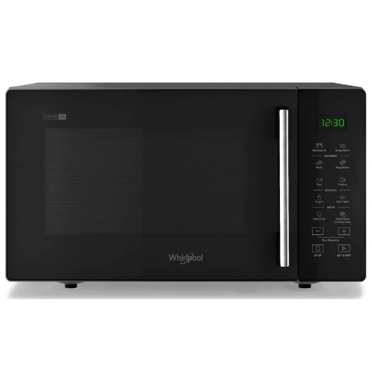 Microondas de libre instalación 25L WHIRLPOOL 900W 48.3cm, MWP 251 B