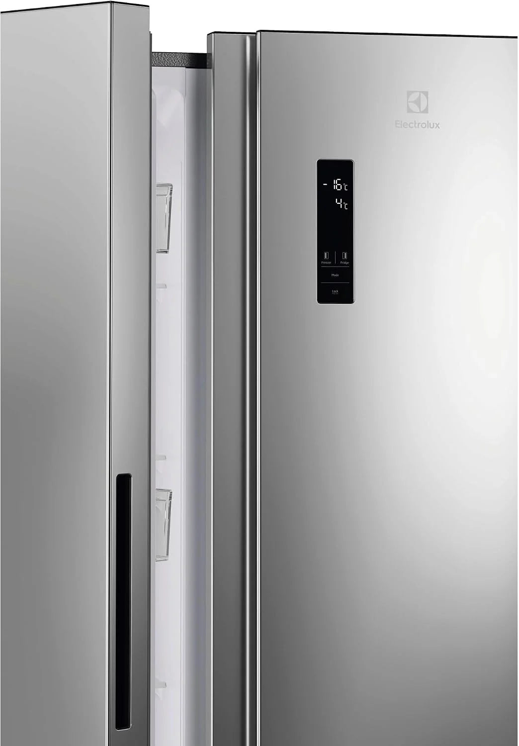 Electrolux EAT6ME53U0 lodówka kombinowana do zabudowy, 532 l (347 +185), klasa E, bez szronu, 360°, regulacja wilgotności, szybkie zamrażanie, sterowanie dotykowe, 39 dB, 220 – 240 V, stal nierdzewna