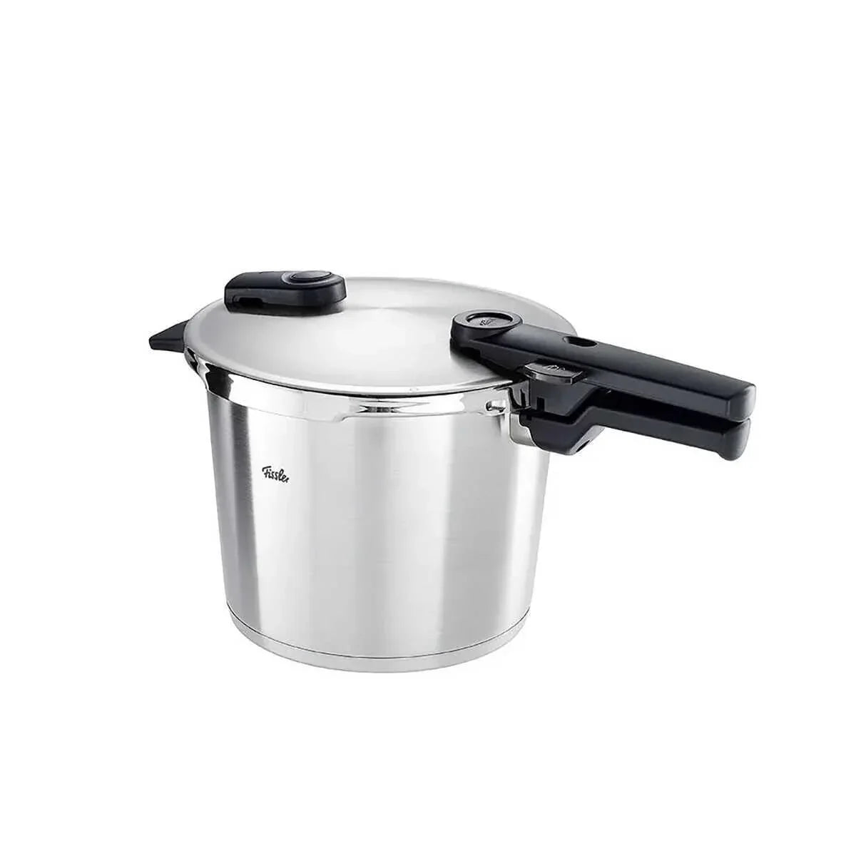Olla a presión Vitaquick Premium 6 L de acero inoxidable, 22 cm, con cestillo perforado, 2 niveles de cocción, apta para inducción