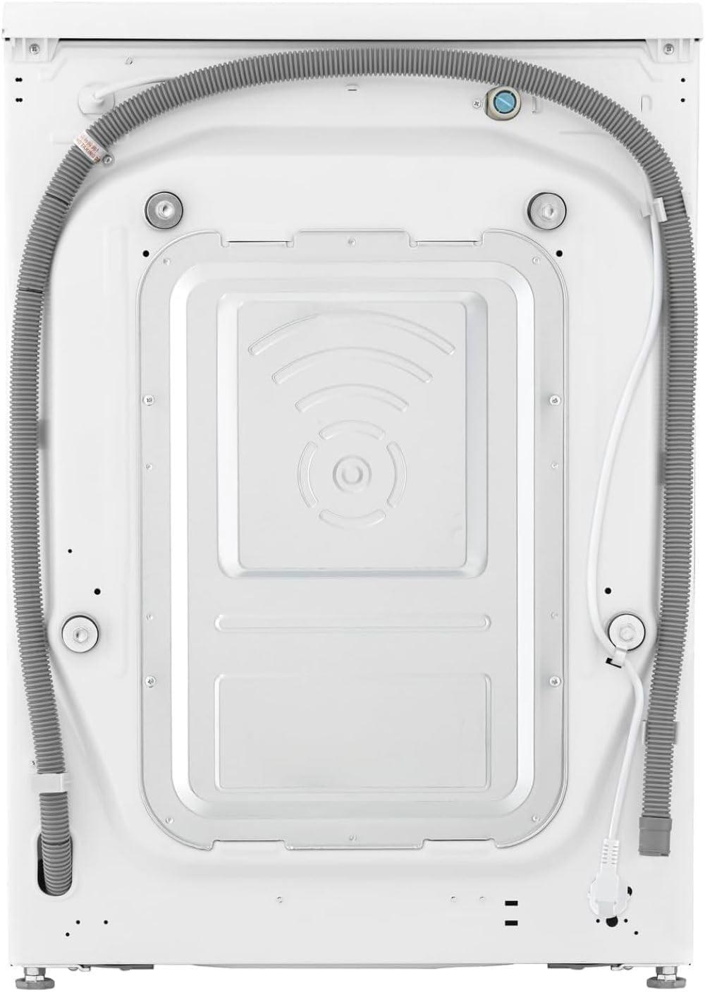 LG F4WV7080, Clase A, lavadora de carga frontal 8 kg, 1400 rpm, AI Direct Drive, Wi-Fi, limpieza profunda con vapor, gran capacidad, TRIPLE A, puerta exterior de cristal templado, 62 x 60 x 85 cm, blanco