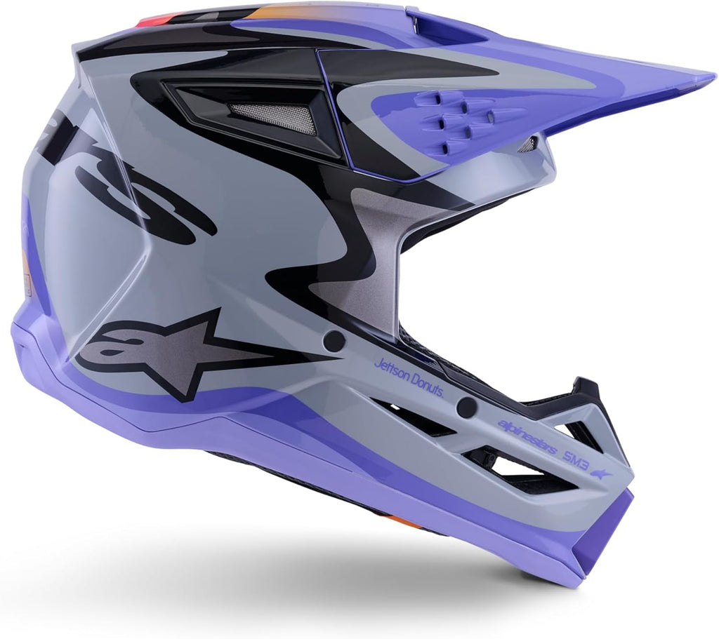 Casco de motocross Alpinestars S-M3 Jettson, XL (61/62)