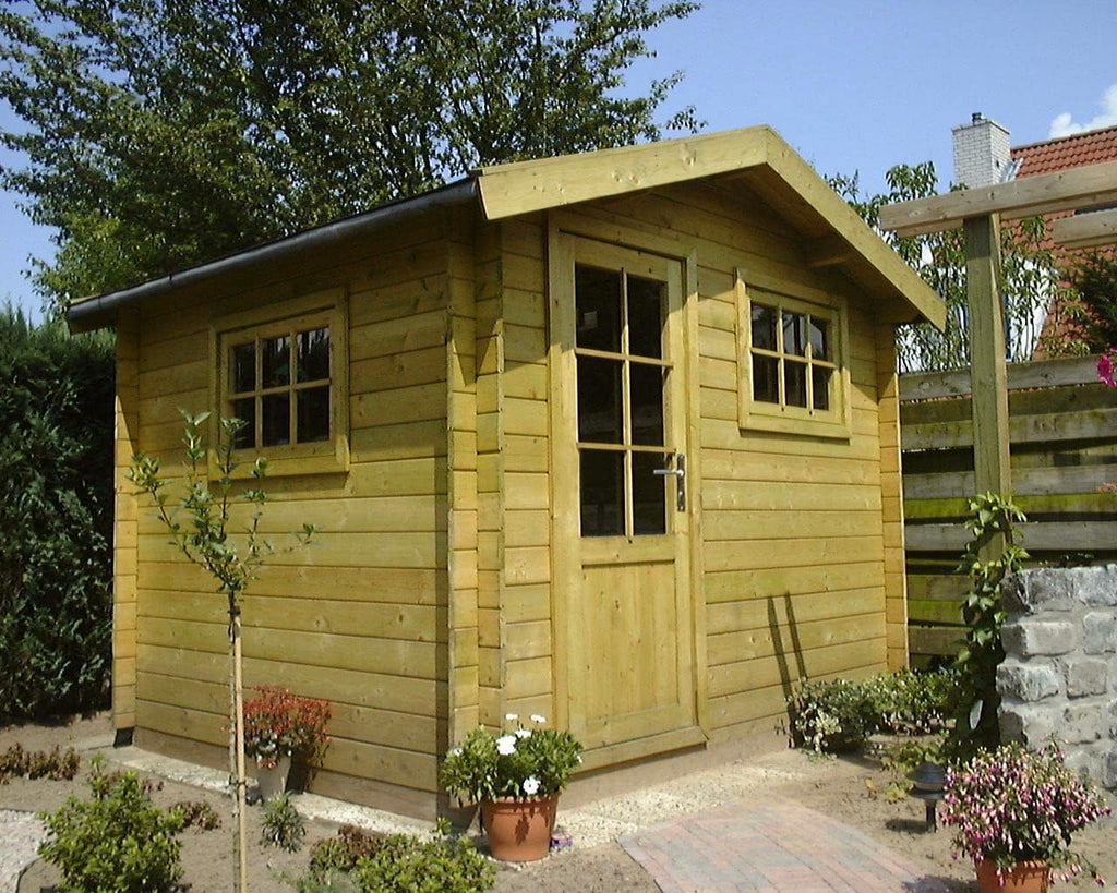 Caseta de jardín de madera Norwich 300x200cm