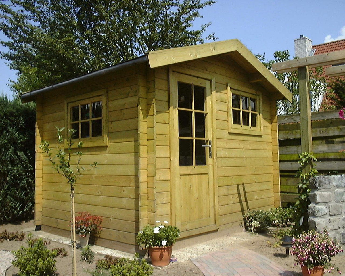 Caseta de jardín de madera Norwich 300x200cm