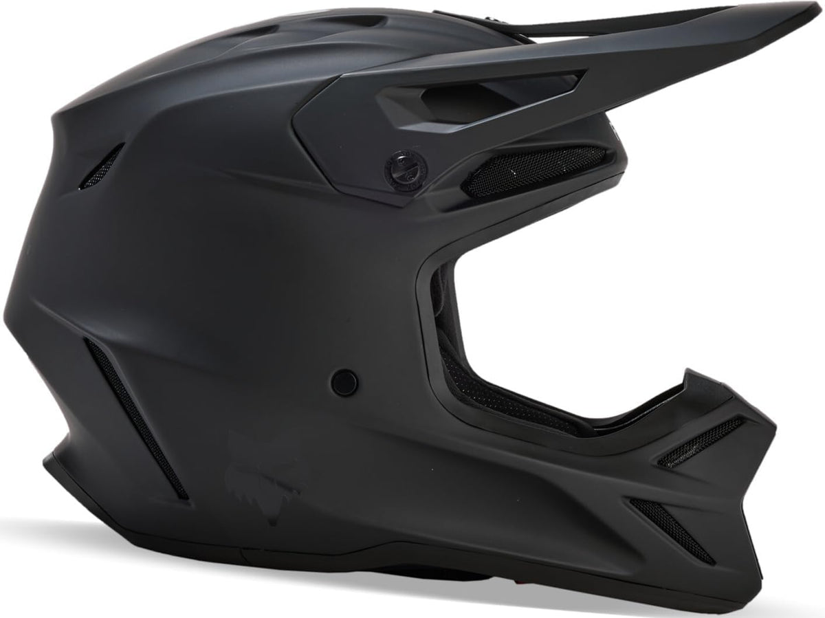 Casco de motocross Fox V3 Solid – Negro mate