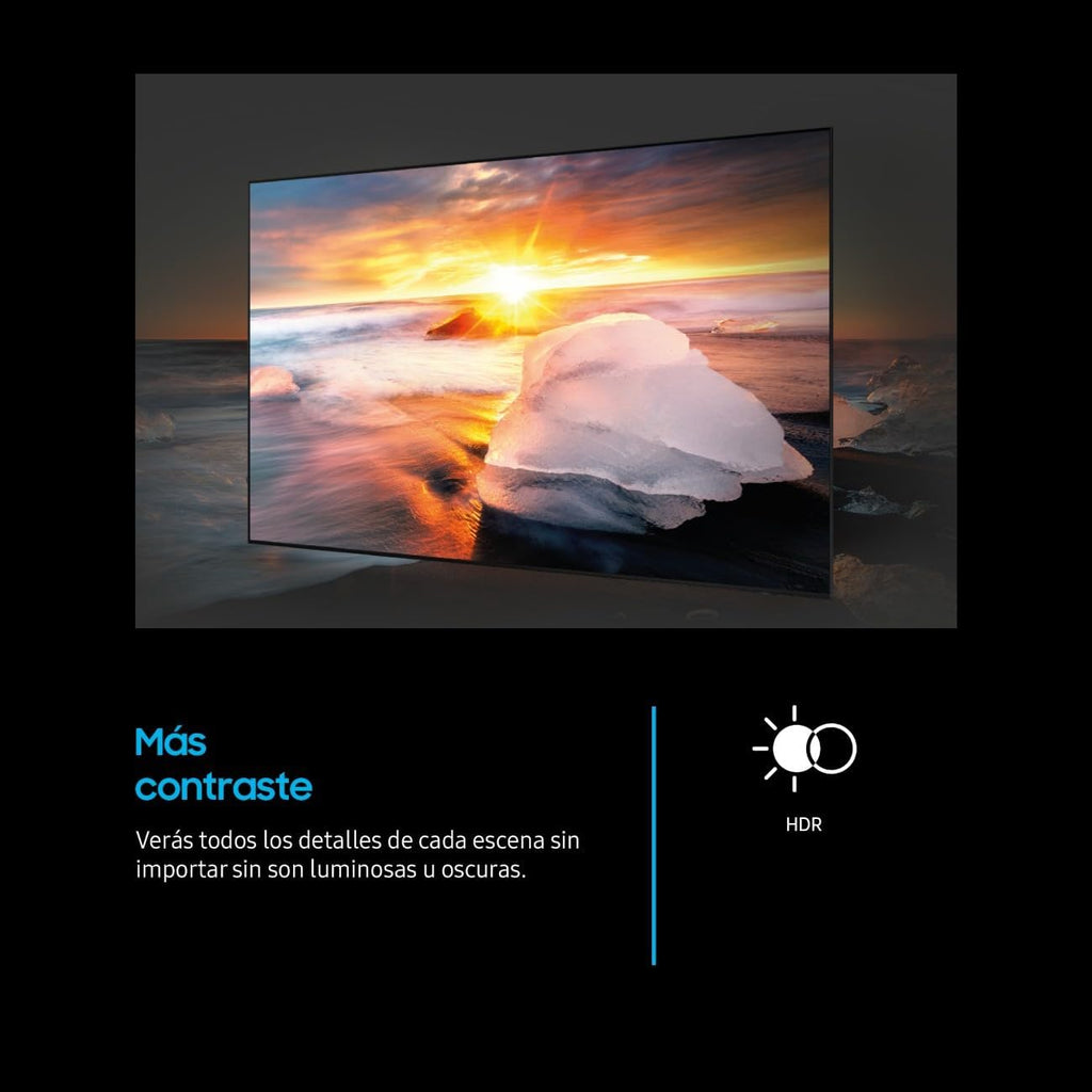 Samsung TV 24 Pulgadas Full HD F6005 4K Smart TV, Más Contraste con HDR, Sonido que sigue a la acción con OTS Lite, TV Plus y tus datos protegidos con Knox Security