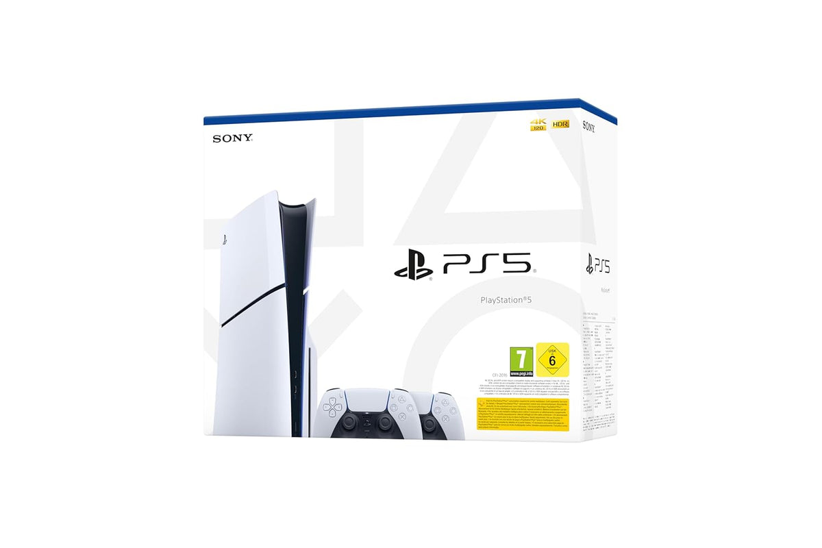 PlayStation®5 Standard (Slim) Bundle con segundo mando inalámbrico DualSense™